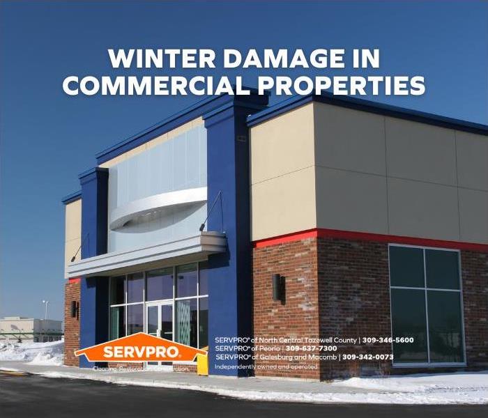 Title Card - Commercial Building in Snow